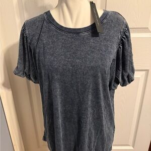 Blue Denim Women's Top
